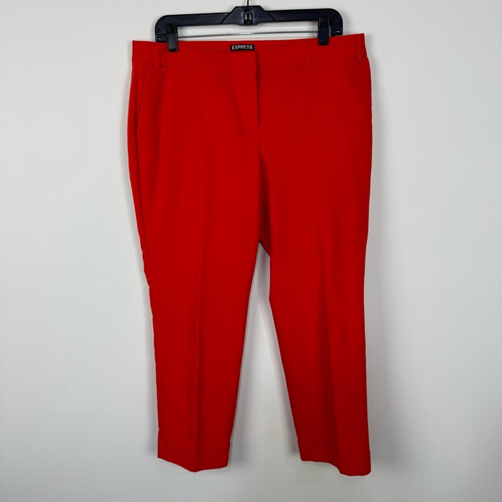 Express Red Women's Trousers